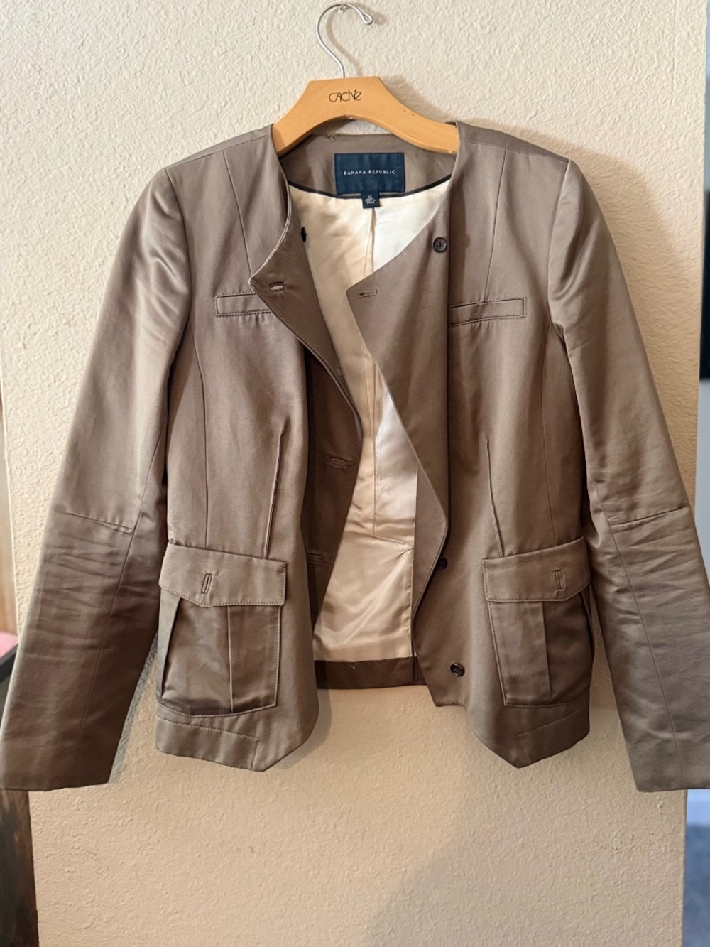 Banana Republic military cut blazer